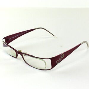 Dolce & Gabbana Transparent Rectangular Eye Glasses DG5003 075 Size 51/17/130